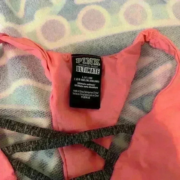 pink razorback bra - Picture 2 of 3